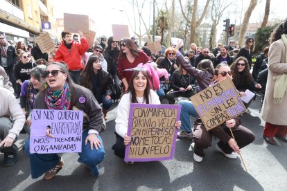 Manifestación del 8M en Zamora.