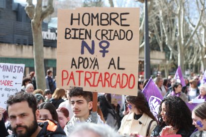 Manifestación del 8M en Zamora.