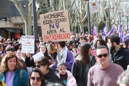Manifestación del 8M en Zamora.