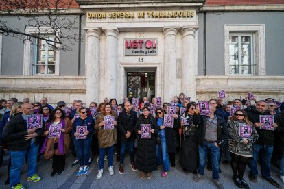 UGT convoca un minuto de silencio por la muerte de tres mujeres en Miranda de Ebro