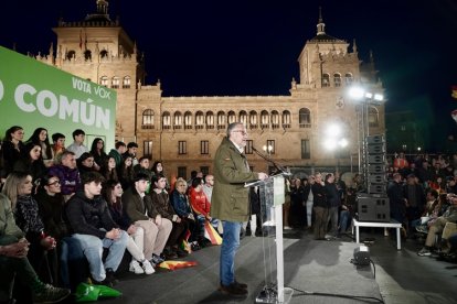 Cierre de Campaña de Vox en Valladolid por las elecciones del 15-M.