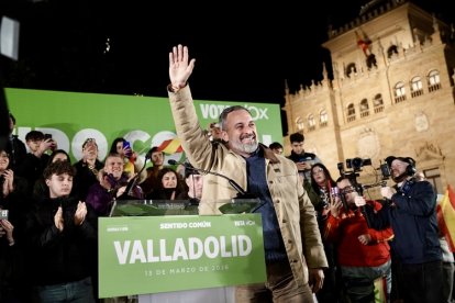 Cierre de Campaña de Vox en Valladolid por las elecciones del 15-M.