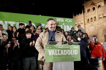 Cierre de Campaña de Vox en Valladolid por las elecciones del 15-M.