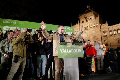 Cierre de Campaña de Vox en Valladolid por las elecciones del 15-M.