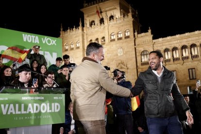 Cierre de Campaña de Vox en Valladolid por las elecciones del 15-M.