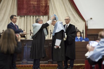 La Universidad de Salamanca nombra doctor 'honoris causa' al presidente italiano, Sergio Mattarella.