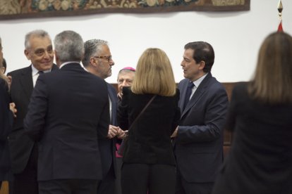 La Universidad de Salamanca nombra doctor 'honoris causa' al presidente italiano, Sergio Mattarella.