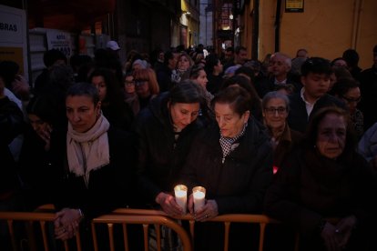 Procesión de la Virgen del Mercado, también conocida como la ‘Morenica’, en León.