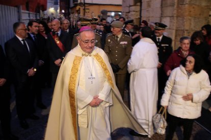 Procesión de la Virgen del Mercado, también conocida como la ‘Morenica’, en León.