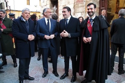Procesión de la Virgen del Mercado, también conocida como la ‘Morenica’, en León.