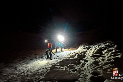 Rescate de dos montañeros en Curavacas.