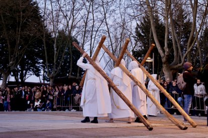 Procesión del Cristo del Amor y de la Paz de la Semana Santa de Salamanca.
