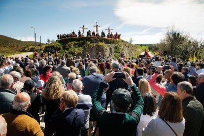 Representación de La Pasión Viviente en Serradilla del Arroyo (Salamanca)