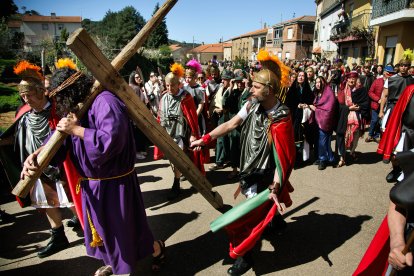 Representación de La Pasión Viviente en Serradilla del Arroyo (Salamanca)