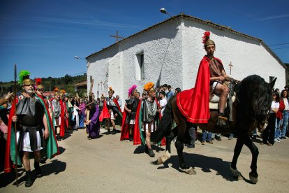 Representación de La Pasión Viviente en Serradilla del Arroyo (Salamanca)