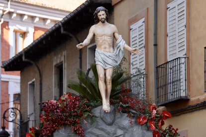 La Real Hermandad de Jesús Divino Obrero organiza la procesión del Encuentro de la Semana Santa de León