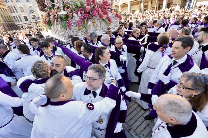 La Real Hermandad de Jesús Divino Obrero organiza la procesión del Encuentro de la Semana Santa de León