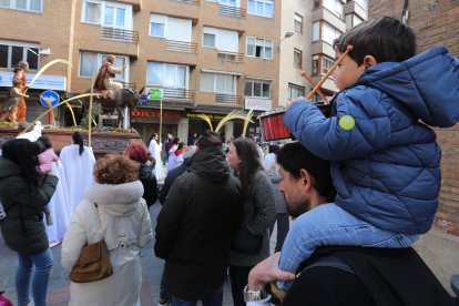 Procesión de las Palmas del Domingo de Ramos en Palencia
