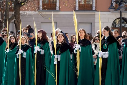 Procesión de las Palmas del Domingo de Ramos en Valladolid