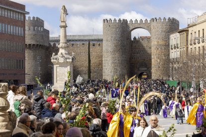 Procesión de las Palmas del Domingo de Ramos en Ávila