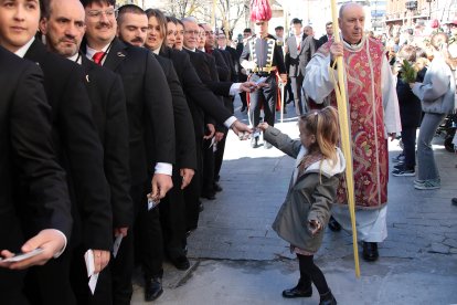 Procesión de las Palmas del Domingo de Ramos en León