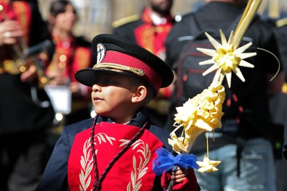 Procesión de las Palmas del Domingo de Ramos en León