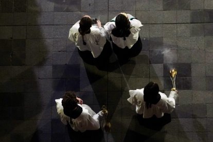 Viacrucis Procesional del Miércoles Santo en Valladolid