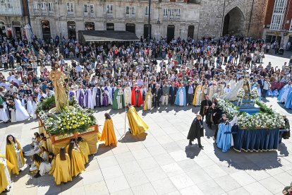 Procesión del Anuncio Pascual de la Semana Santa burgalesa