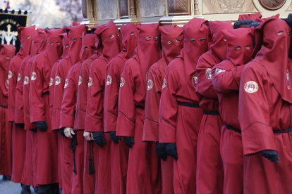 Procesión de la Cofradía de las Caídas de Jesús del Jueves Santo en Soria