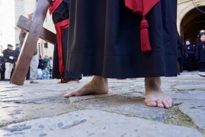 Procesión del Santísimo Cristo de la Luz del Jueves Santo en Valladolid