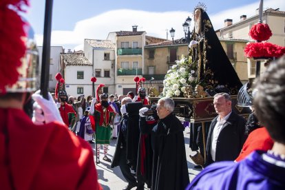 Procesión de la Cofradía de la Santa Veracruz en Agreda