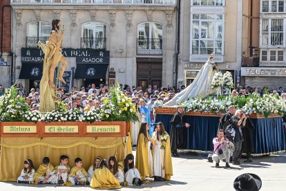 Procesión del Anuncio Pascual de la Semana Santa burgalesa