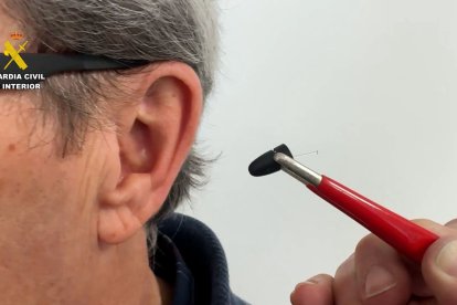 Gafas inteligentes utilizadas durante el examen