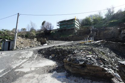 Reconstrucción del pueblo de Lusio (León), afectado por los incendios de agosto del año 2025