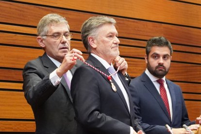 Un momento de la sesión constitutiva de las Cortes de Castilla y León.