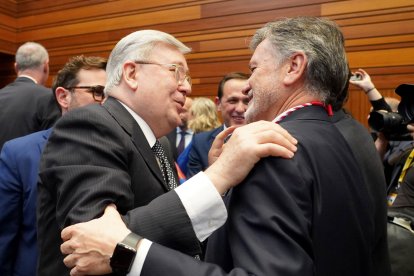 Un momento de la sesión constitutiva de las Cortes de Castilla y León.