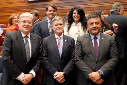 Un momento de la sesión constitutiva de las Cortes de Castilla y León.