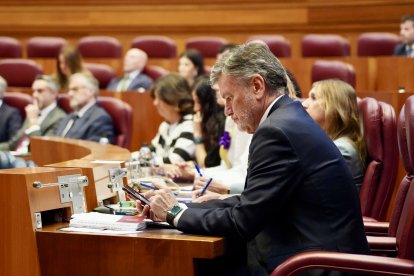 Un momento de la sesión constitutiva de las Cortes de Castilla y León.