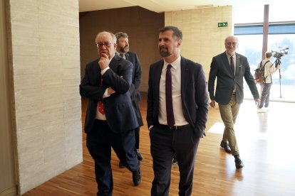 Un momento de la sesión constitutiva de las Cortes de Castilla y León.