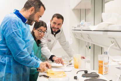 Uno de los talleres del Grado de Nutrición de la Isabel I.