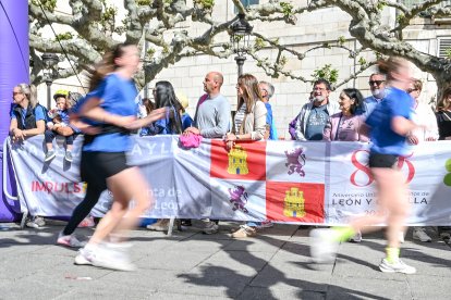 Carrera por el Día de Castilla y León celebrada en Burgos.