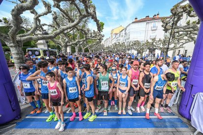 Carrera por el Día de Castilla y León celebrada en Burgos.