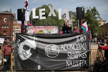 León acoge el V Camino a la Libertad organizado por Conceyu País Llionés y Xuntanza Llionesista