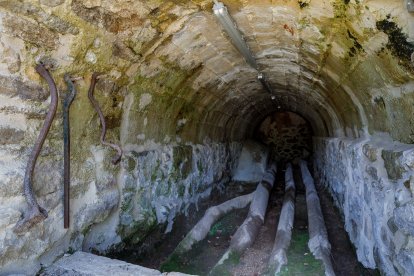 Luis Pérez de Prada, María Corzo y Nilo Fernández, visitan los diferentes proyectos que se ejecutan en el Real Sitio de San Ildefonso (Segovia)