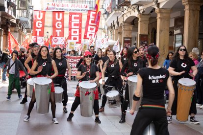 Manifestación 1º de mayo en Soria.