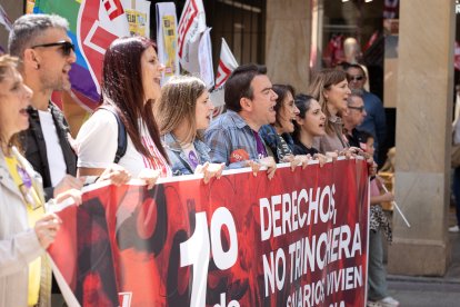 Manifestación 1º de mayo en Soria.