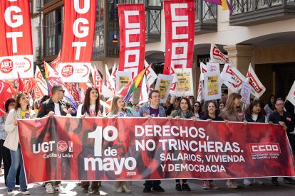 Manifestación 1º de mayo en Soria.