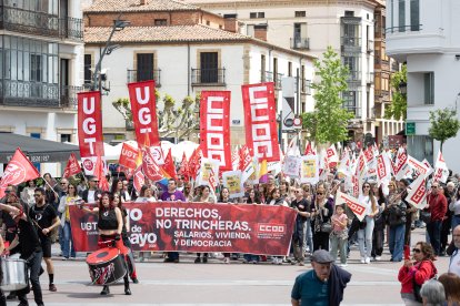Manifestación 1º de mayo en Soria.