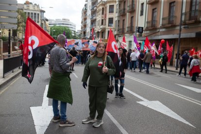 Manifestación del 1 de Mayo en Zamora.