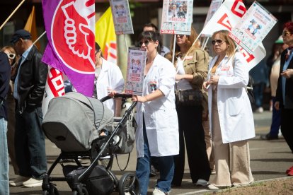 Manifestación del 1 de Mayo en Zamora.